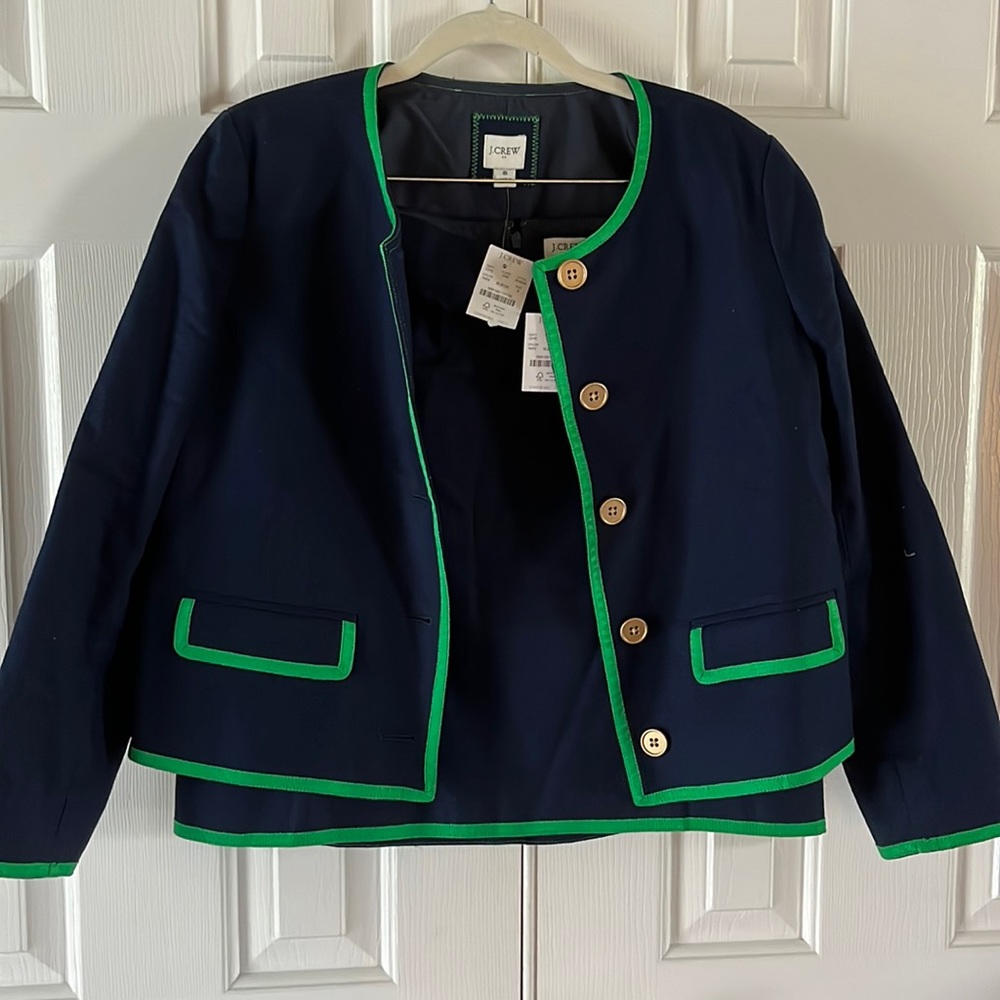 J.Crew skirt and jacket size 8 NWT